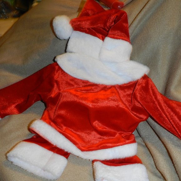 MR CLAUS BABY MY 1ST CHRISTMAS 3 PC SANTA SUIT SET 12 MTHS🆕FAST😮💨⚡🚚 - Picture 4 of 16